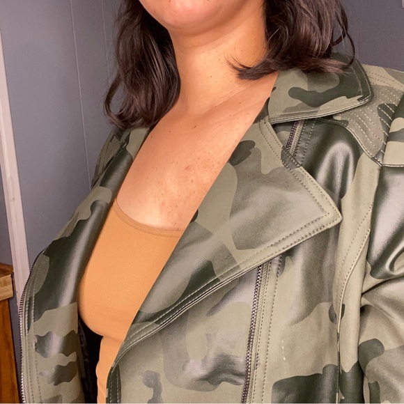 Camouflage Moto Jacket - Picture 2 of 11
